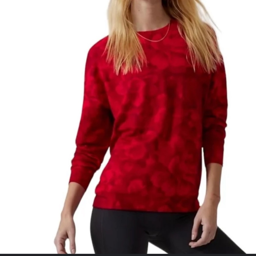 Athleta Red Women's Sweatshirt